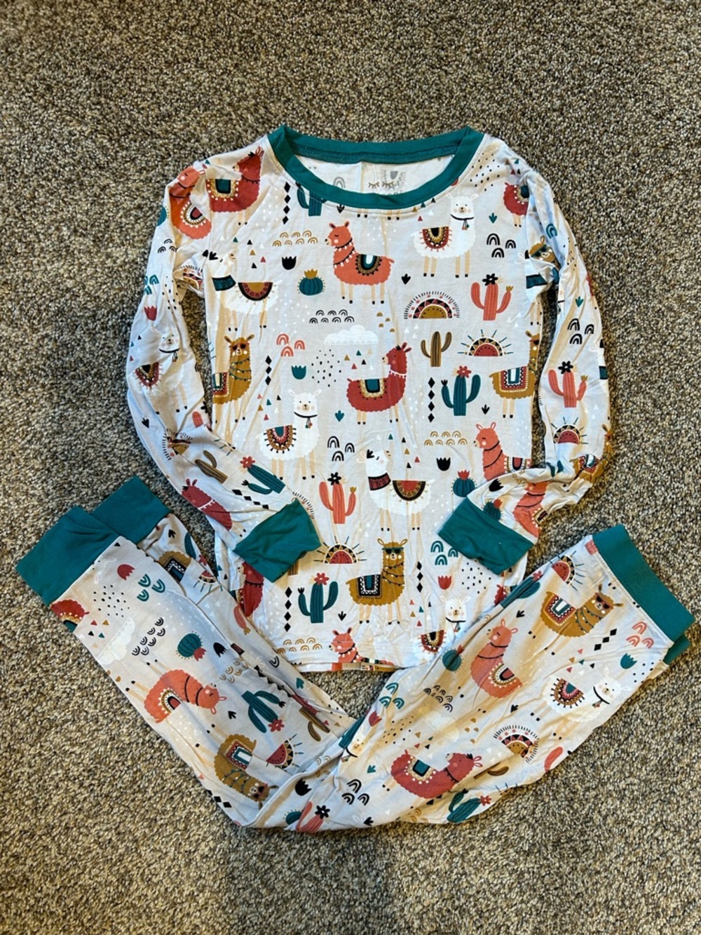 Little Sleepies Llama Love Pj Set